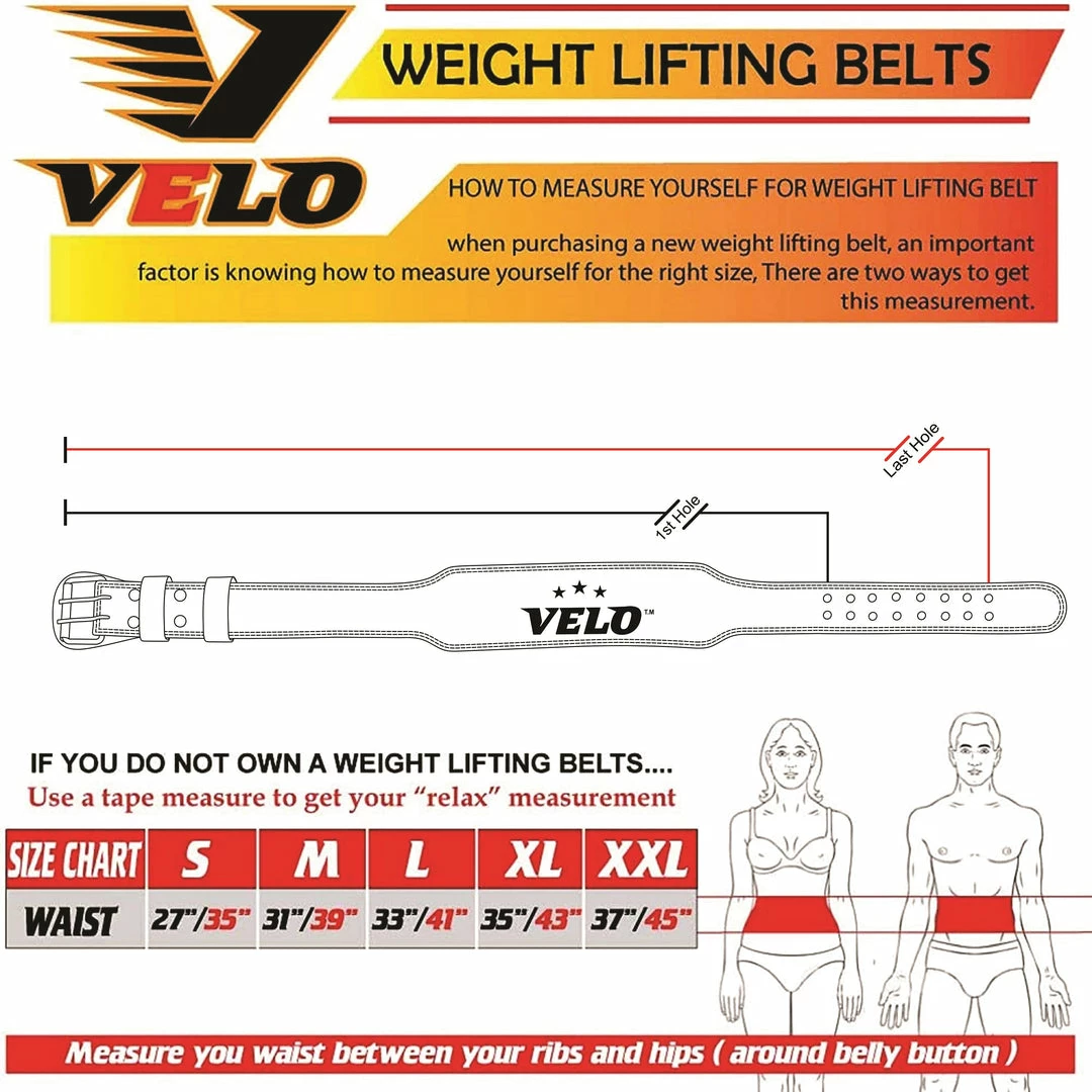 Velo Sport VELO™ WEIGHT LIFTING BELT 4IN. Belts 3 Velo Sport VELO™ WEIGHT LIFTING BELT 4IN. Belts