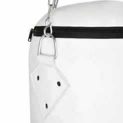 Fistrage USA FISTRAGE Heavy Punch Bag 5ft White Microfiber Leather (Filled & Unfilled) Boxing All