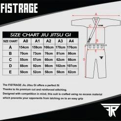 FISTRAGE JIU JITSU GI With Free BELT