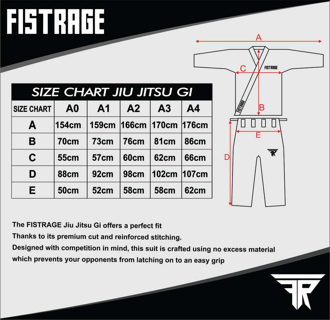 FISTRAGE JIU JITSU GI With Free BELT 3 FISTRAGE JIU JITSU GI With Free BELT