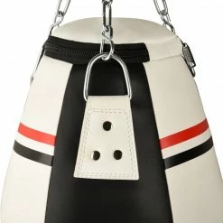 FISTRAGE Wrecking Punch Bag Microfiber Leather White (Filled & Unfilled) 14 FISTRAGE Wrecking Punch Bag Microfiber Leather White (Filled & Unfilled)