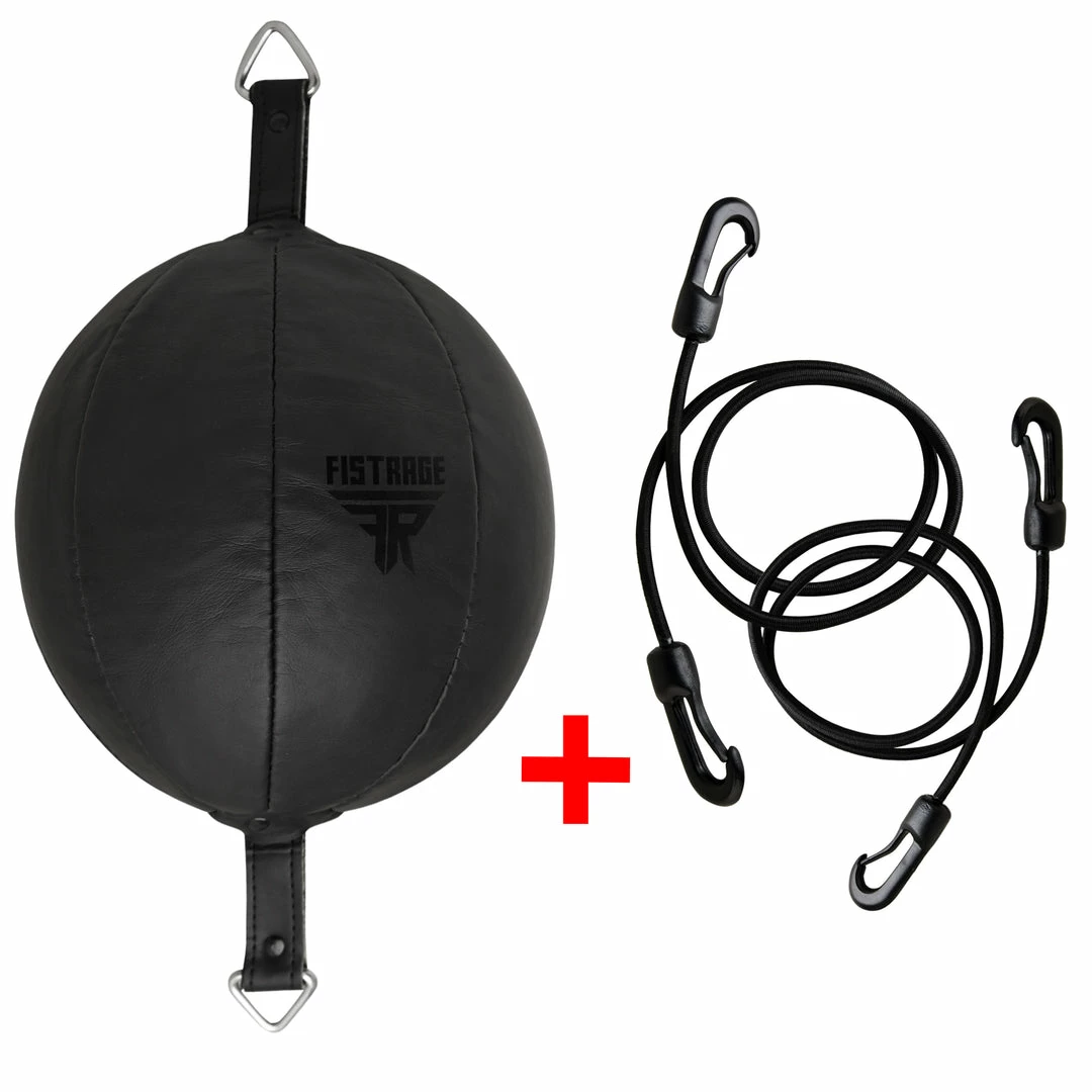 FISTRAGE Double End Leather Training Dodge MMA Boxing Floor To Ceiling Punching Speed Ball 4 FISTRAGE Double End Leather Training Dodge MMA Boxing Floor To Ceiling Punching Speed Ball