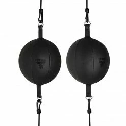 FISTRAGE Double End Leather Training Dodge MMA Boxing Floor To Ceiling Punching Speed Ball