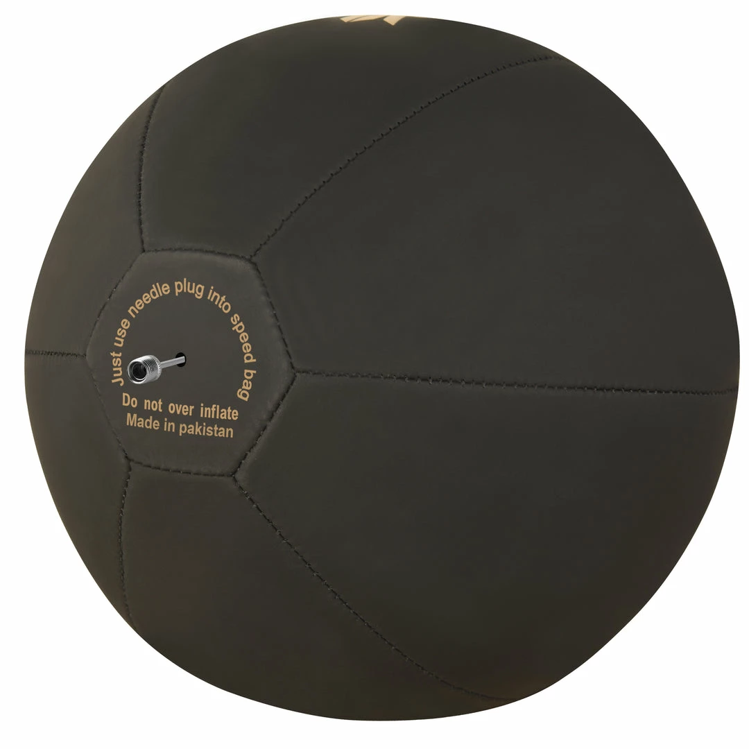 FISTRAGE SPEED BAG MATT BLACK/GOLD 8 FISTRAGE SPEED BAG MATT BLACK/GOLD