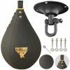 FISTRAGE SPEED BAG MATT BLACK/GOLD 2 FISTRAGE SPEED BAG MATT BLACK/GOLD