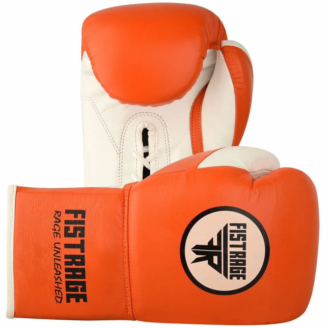 FISTRAGE Competition Professional Lace Up Boxing Gloves 6 FISTRAGE Competition Professional Lace Up Boxing Gloves