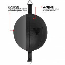 FISTRAGE Double End Leather Training Dodge MMA Boxing Floor To Ceiling Punching Speed Ball 13 FISTRAGE Double End Leather Training Dodge MMA Boxing Floor To Ceiling Punching Speed Ball