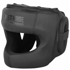 FISTRAGE LEATHER FULL FACE NOSE PROTECTION GUARD SPARRING HEADGEAR Boxing All