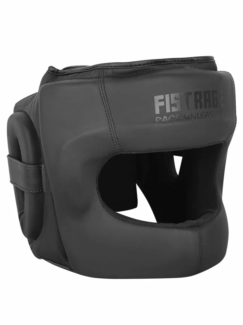 FISTRAGE LEATHER FULL FACE NOSE PROTECTION GUARD SPARRING HEADGEAR Boxing All 5 FISTRAGE LEATHER FULL FACE NOSE PROTECTION GUARD SPARRING HEADGEAR Boxing All