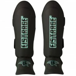 FISTRAGE SHIN GUARD MATT BLACK Boxing All