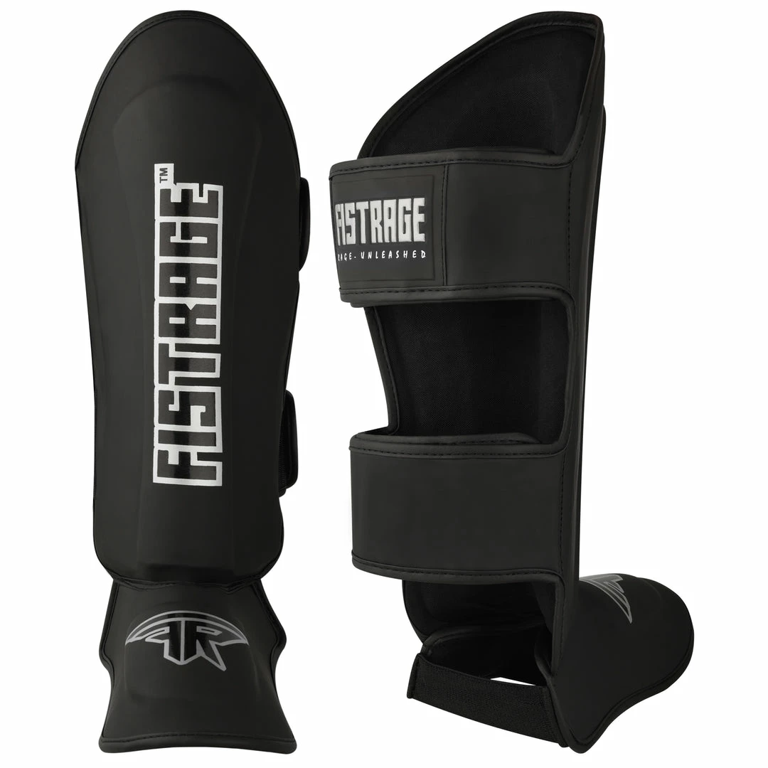 FISTRAGE SHIN GUARD MATT BLACK Boxing All 19 FISTRAGE SHIN GUARD MATT BLACK Boxing All