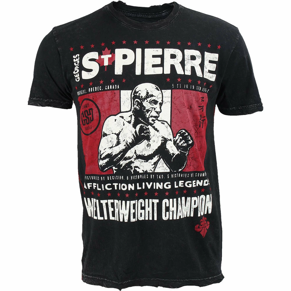 Affliction Apparel Georges St. Pierre Living Legend 4 Affliction Apparel Georges St. Pierre Living Legend