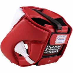 Combat Sports Protective Elite Amateur Competition Open Face Headgear