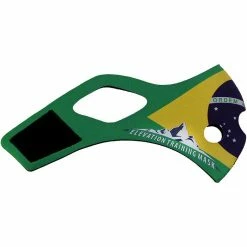 Elevation Training Mask Brazil Sleeve Green Large