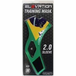 Elevation Training Mask Brazil Sleeve Green Medium