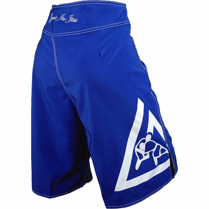 Gracie Jiu-Jitsu Royal Fight Shorts Apparel 10 Gracie Jiu-Jitsu Royal Fight Shorts Apparel