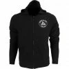 Gracie Jiu-Jitsu Black Gracie Academy Zip Hooded Sweatshirt Apparel