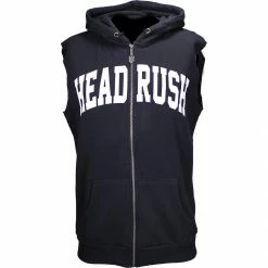 Headrush VVV Triangle Cut-Off Zip Hoodie