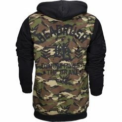 Headrush Apparel FFTB Camo Inverted Zip Hoodie