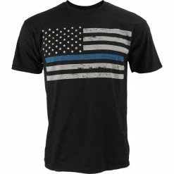 Ranger Up Apparel Thin Blue Line Flag Shirt